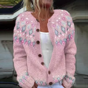 Sophie™ | Pink warm sweater