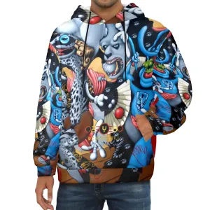 Soy Boy Bad Panda Men's Flannel Hoodie
