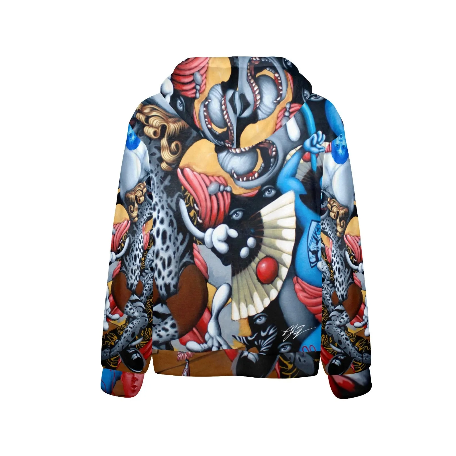 Soy Boy Bad Panda Men's Flannel Hoodie