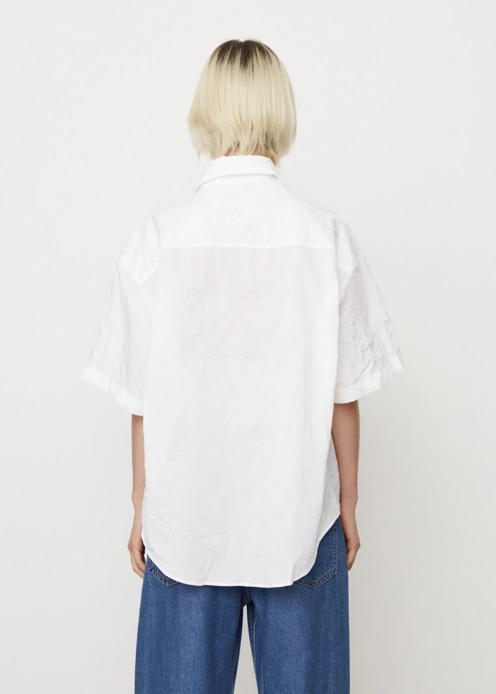 Spring Crinkled Pop Shirt