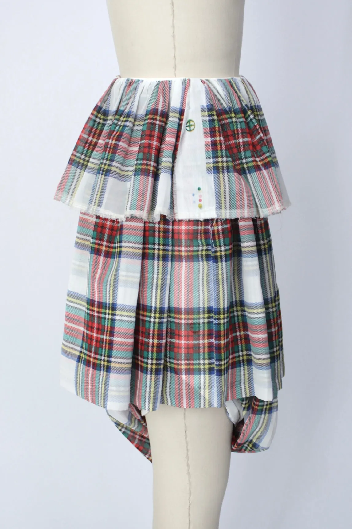 S/S 2005 Comme Des Garçons Chiffon Tartan Pants*