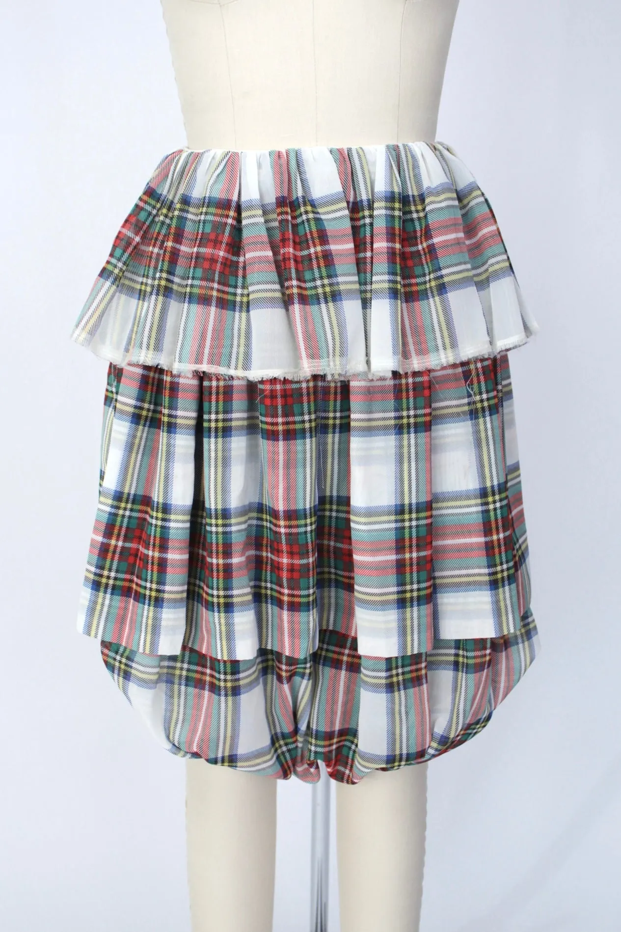 S/S 2005 Comme Des Garçons Chiffon Tartan Pants*
