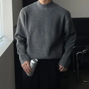 Stand Collar Bottoming Sweater