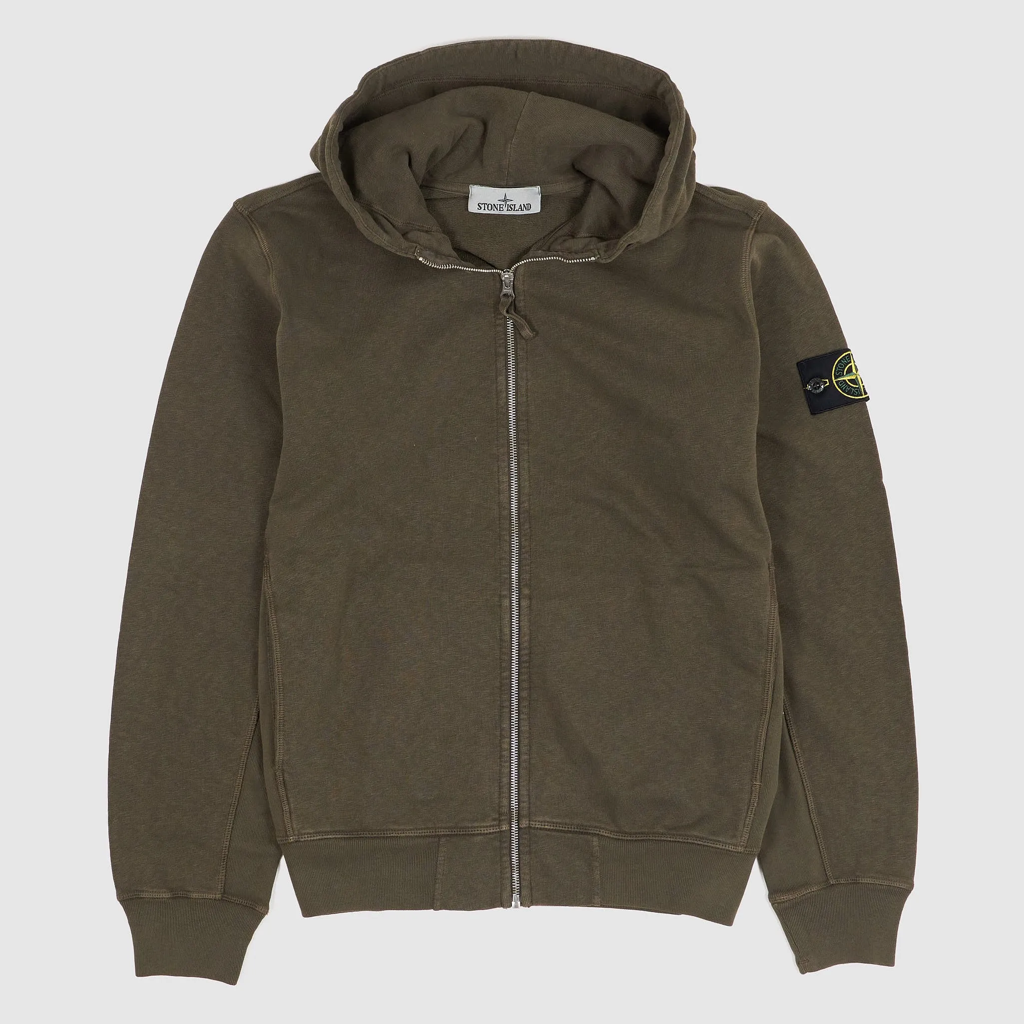 Stone Island Full Zip Hooded Knit Pullover