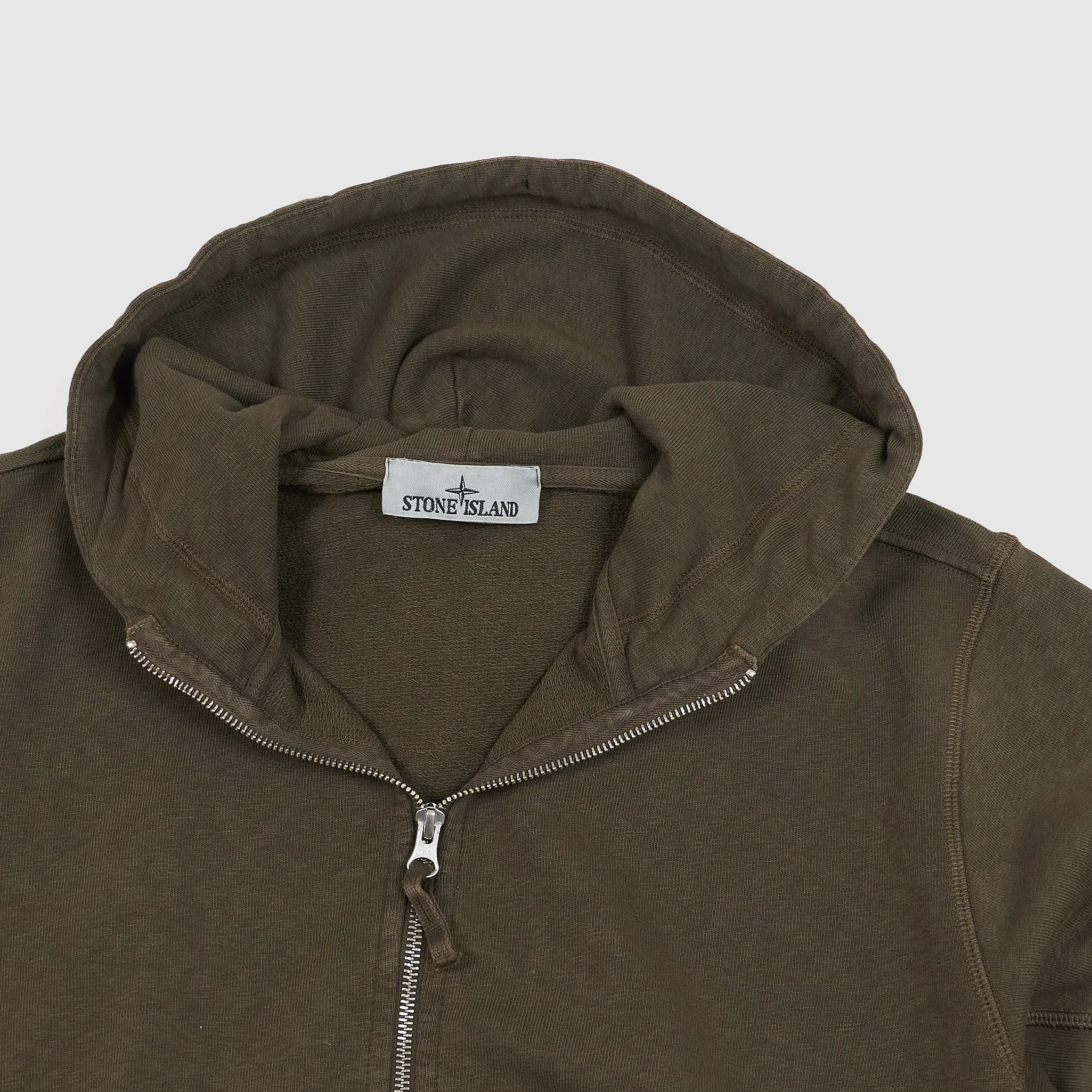 Stone Island Full Zip Hooded Knit Pullover