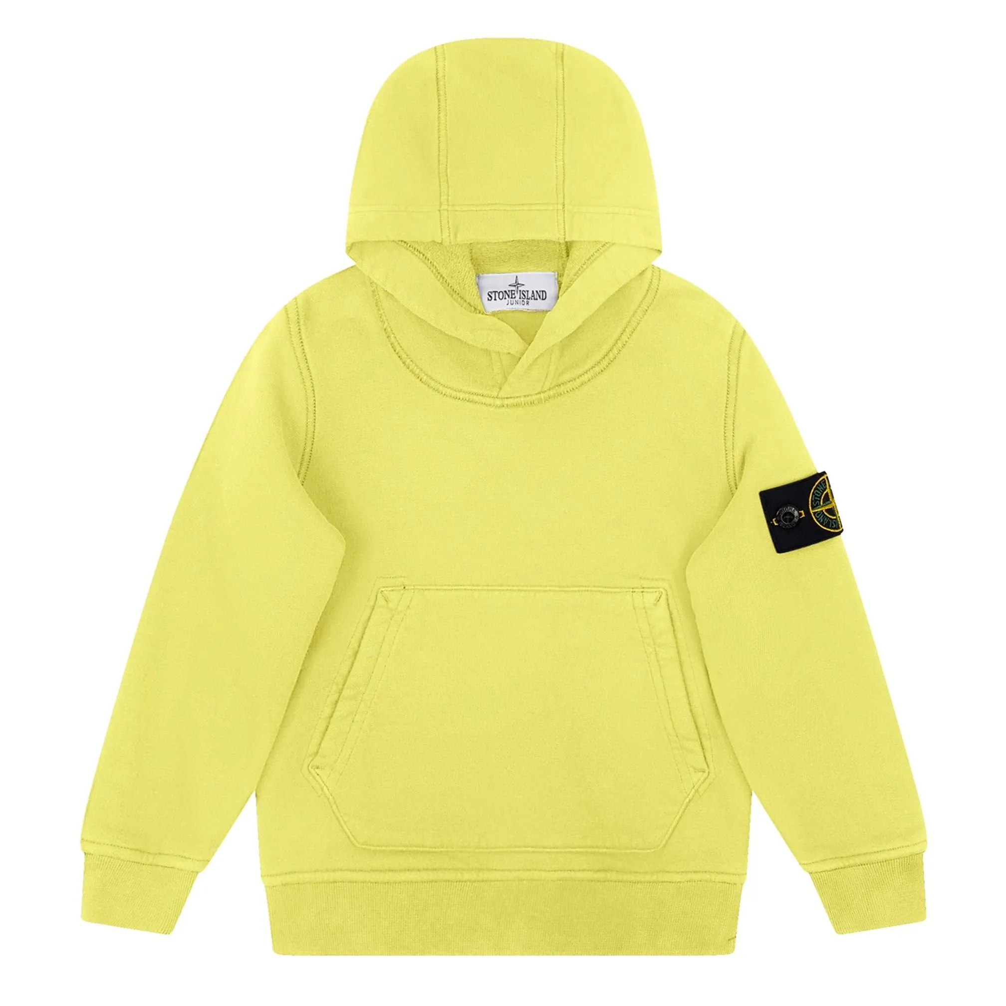 Stone Island Yellow Hoodie