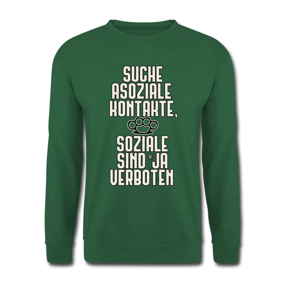 Suche asoziale Kontakte soziale sind ja verboten - Pullover