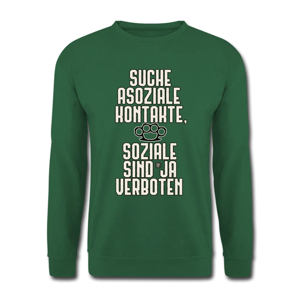 Suche asoziale Kontakte soziale sind ja verboten - Pullover