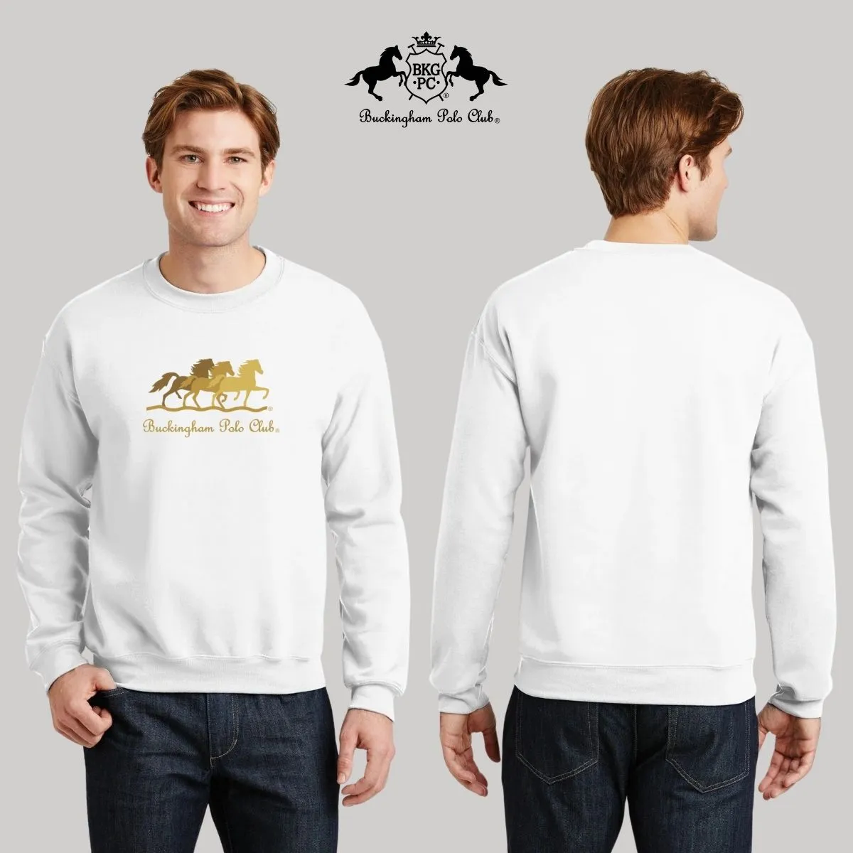 Sudadera Hombre Buckingham Polo Club Caballos