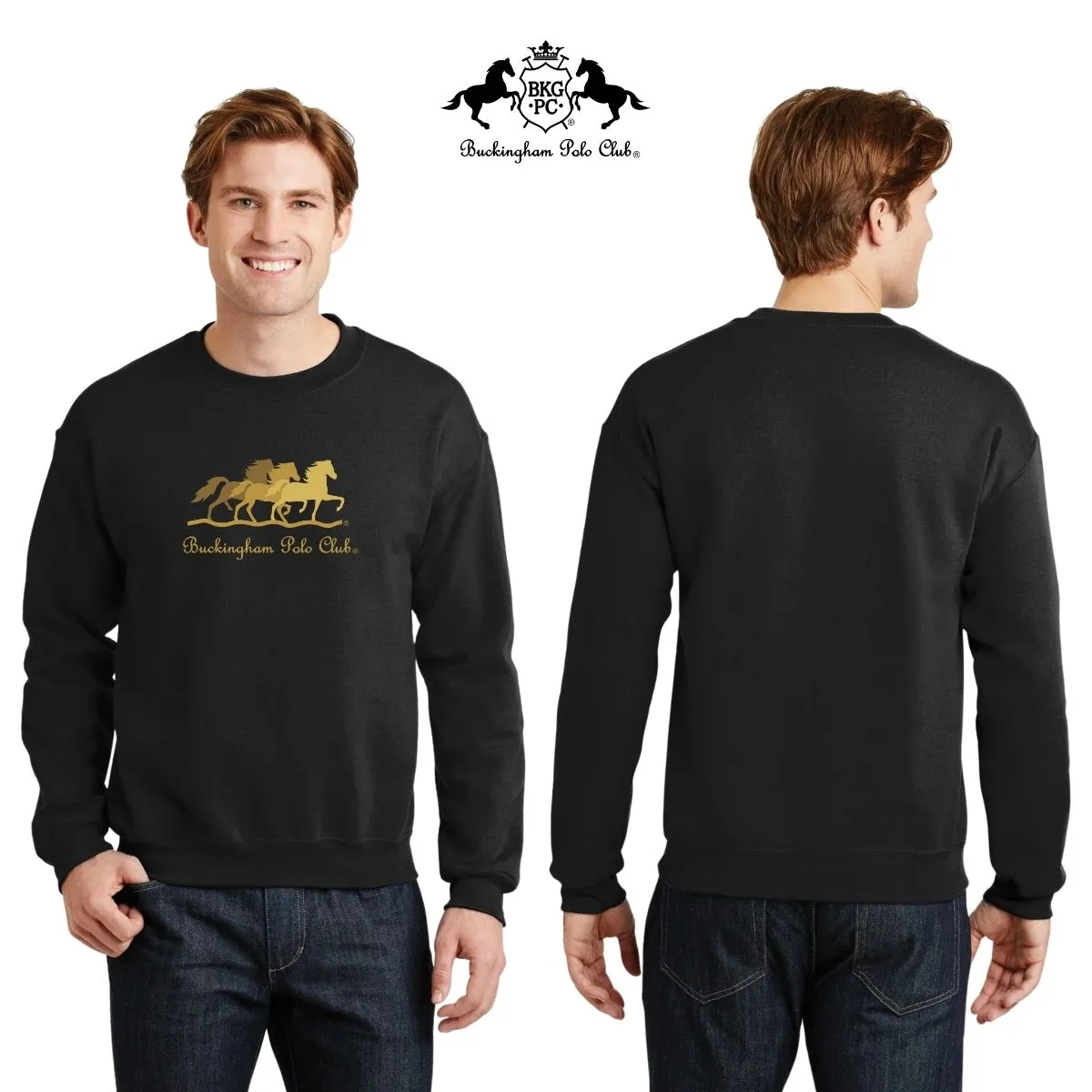 Sudadera Hombre Buckingham Polo Club Caballos