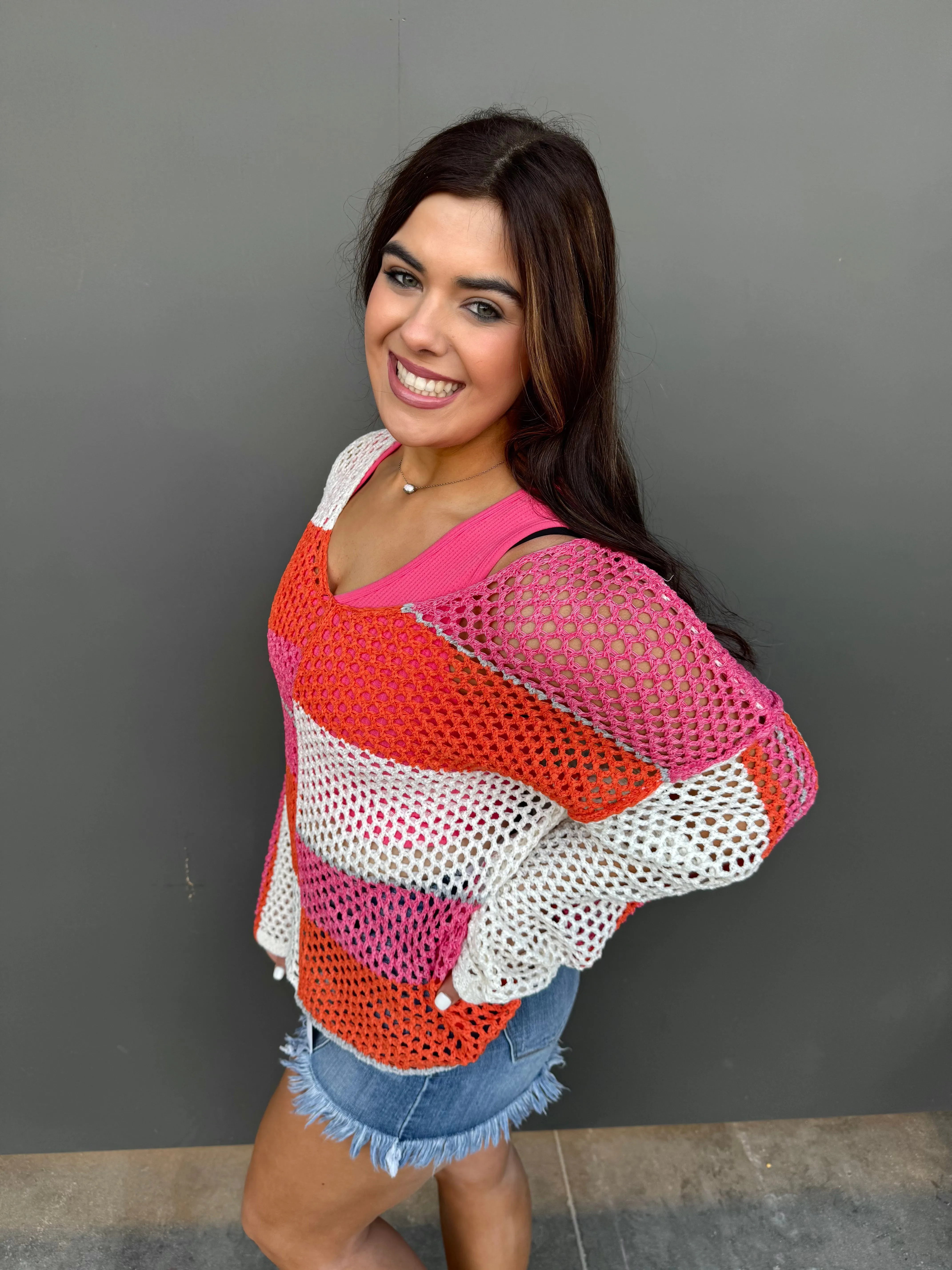 Sunset Knit Sweater