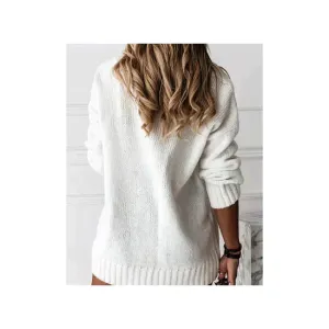 Susa - cashmere sweater - women's knitted sweater with v-neck