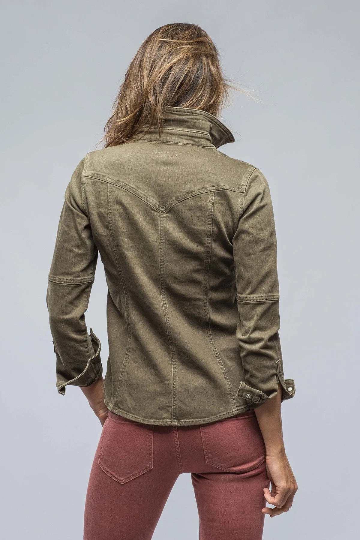 Sweetwater Denim Shirt In Army Green