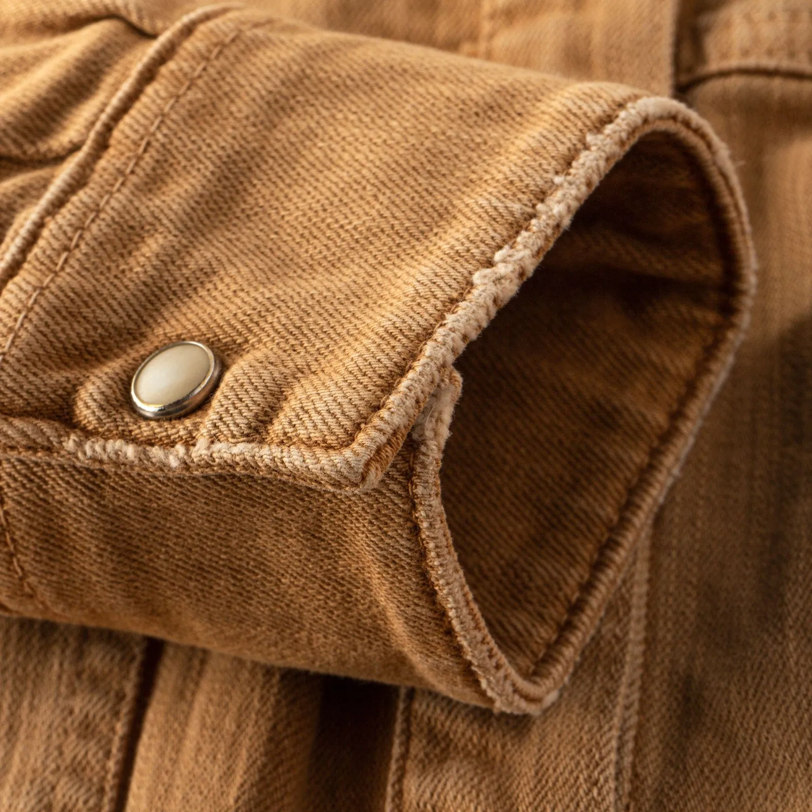 Sweetwater Denim Shirt in Cognac