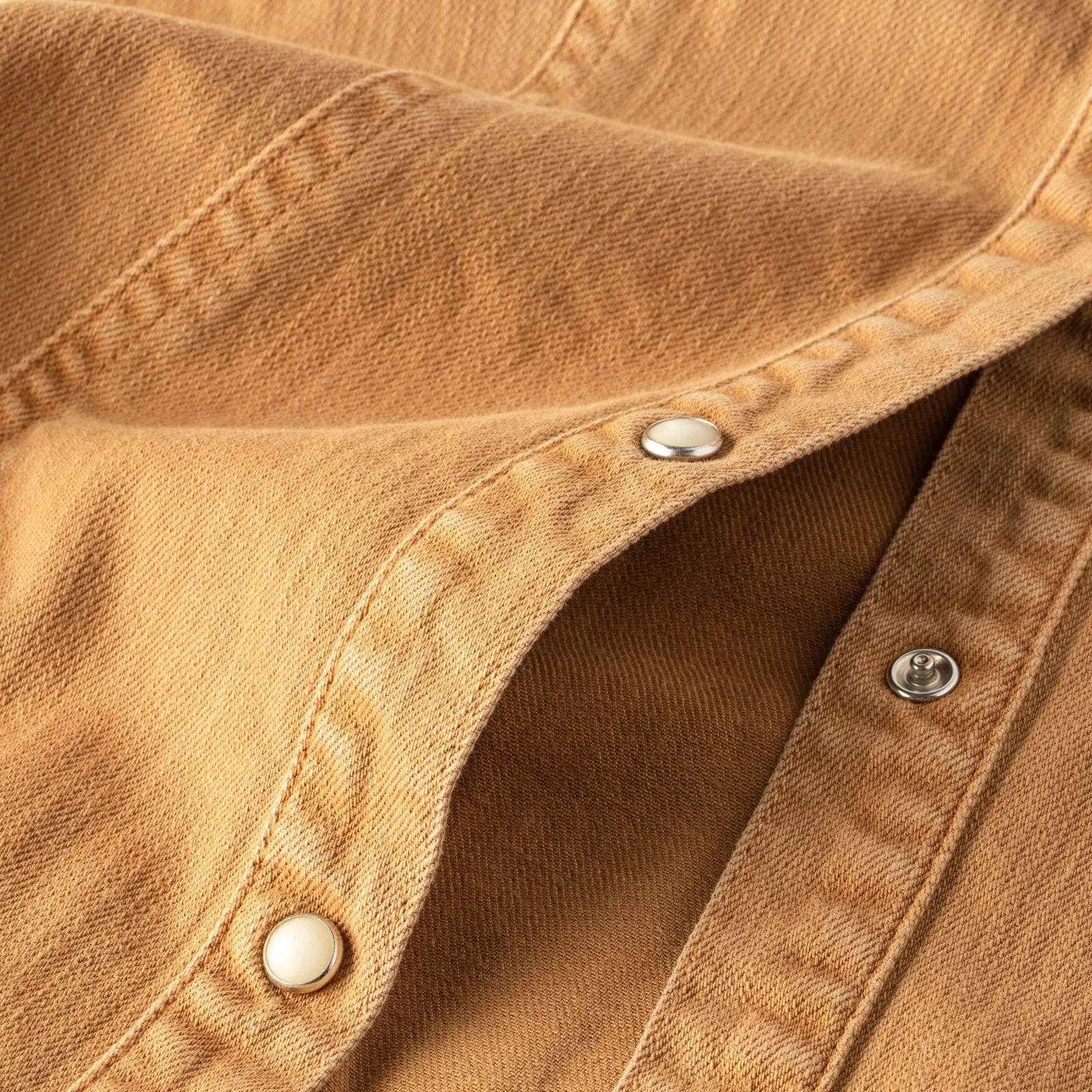 Sweetwater Denim Shirt in Cognac