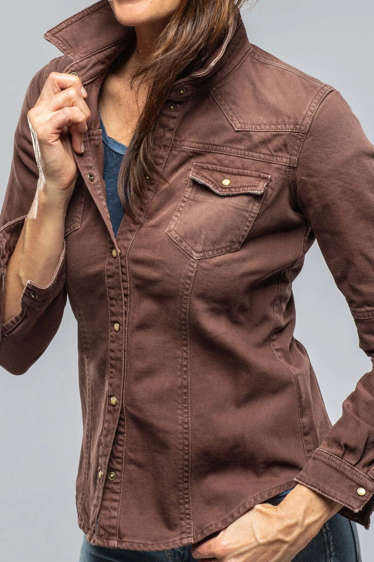 Sweetwater Denim Shirt In Mogano