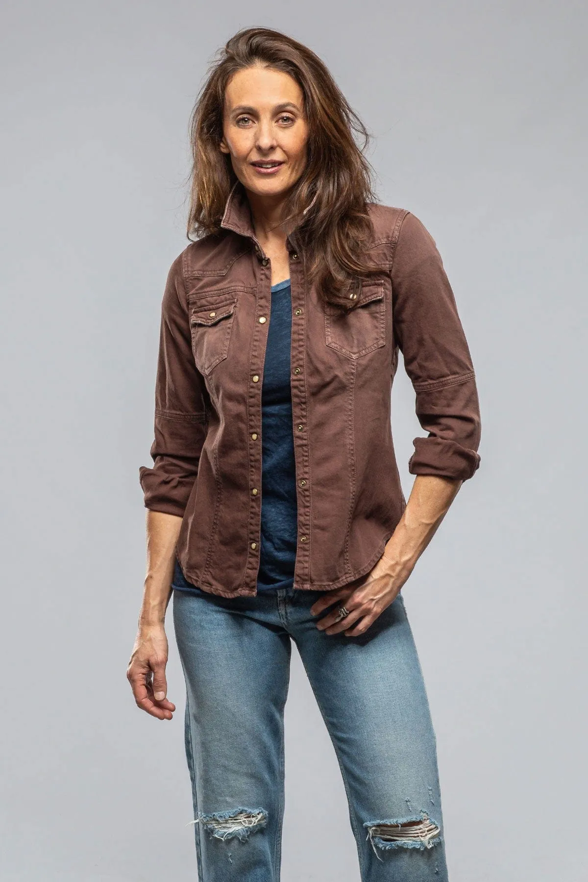 Sweetwater Denim Shirt In Mogano