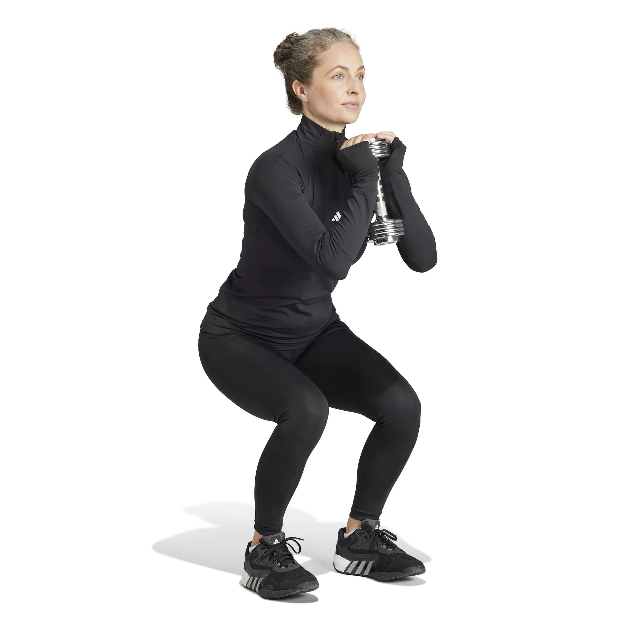 Techfit COLD.RDY Training longsleeve met korte rits