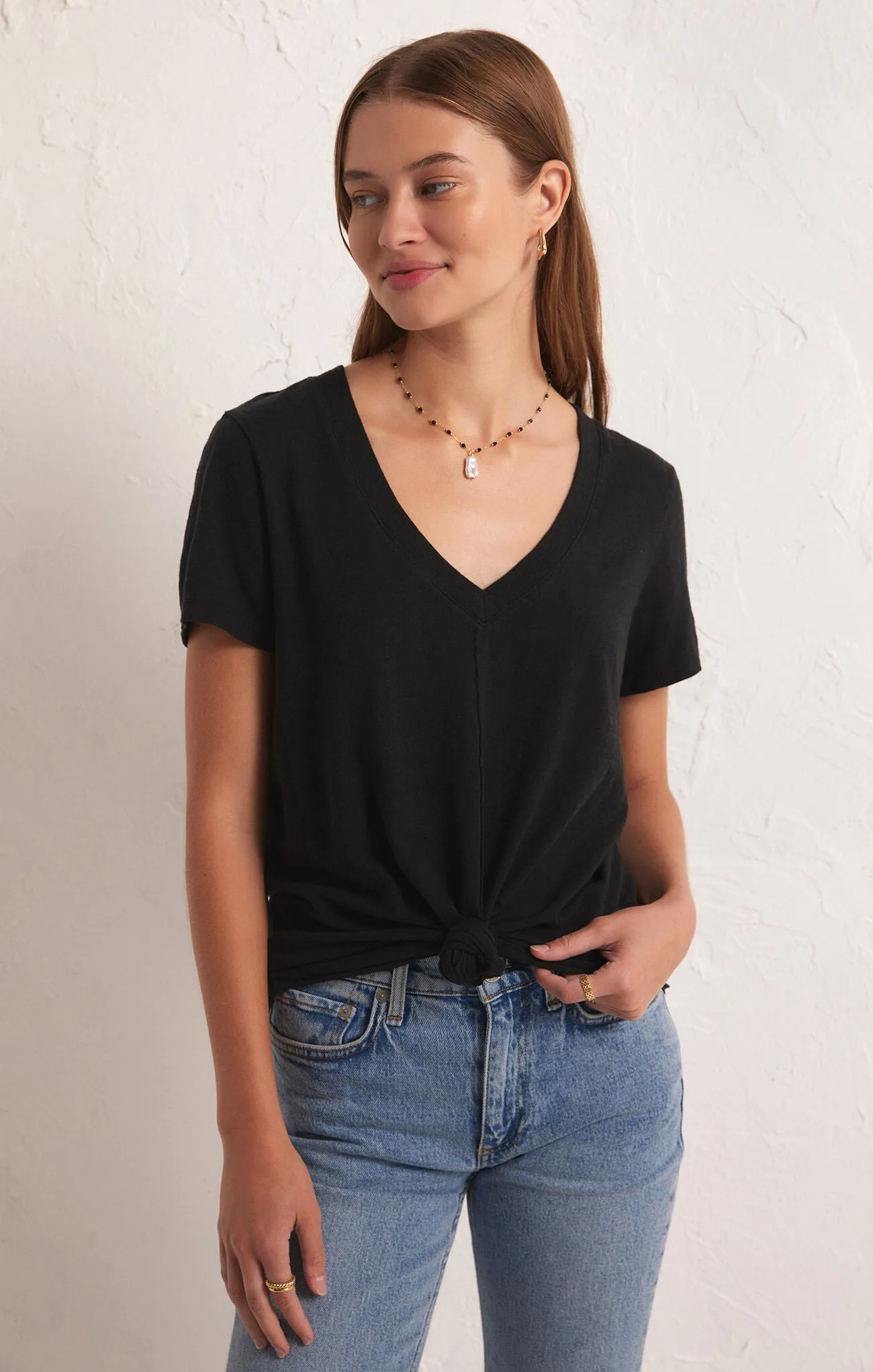 The Asher V-Neck Tee