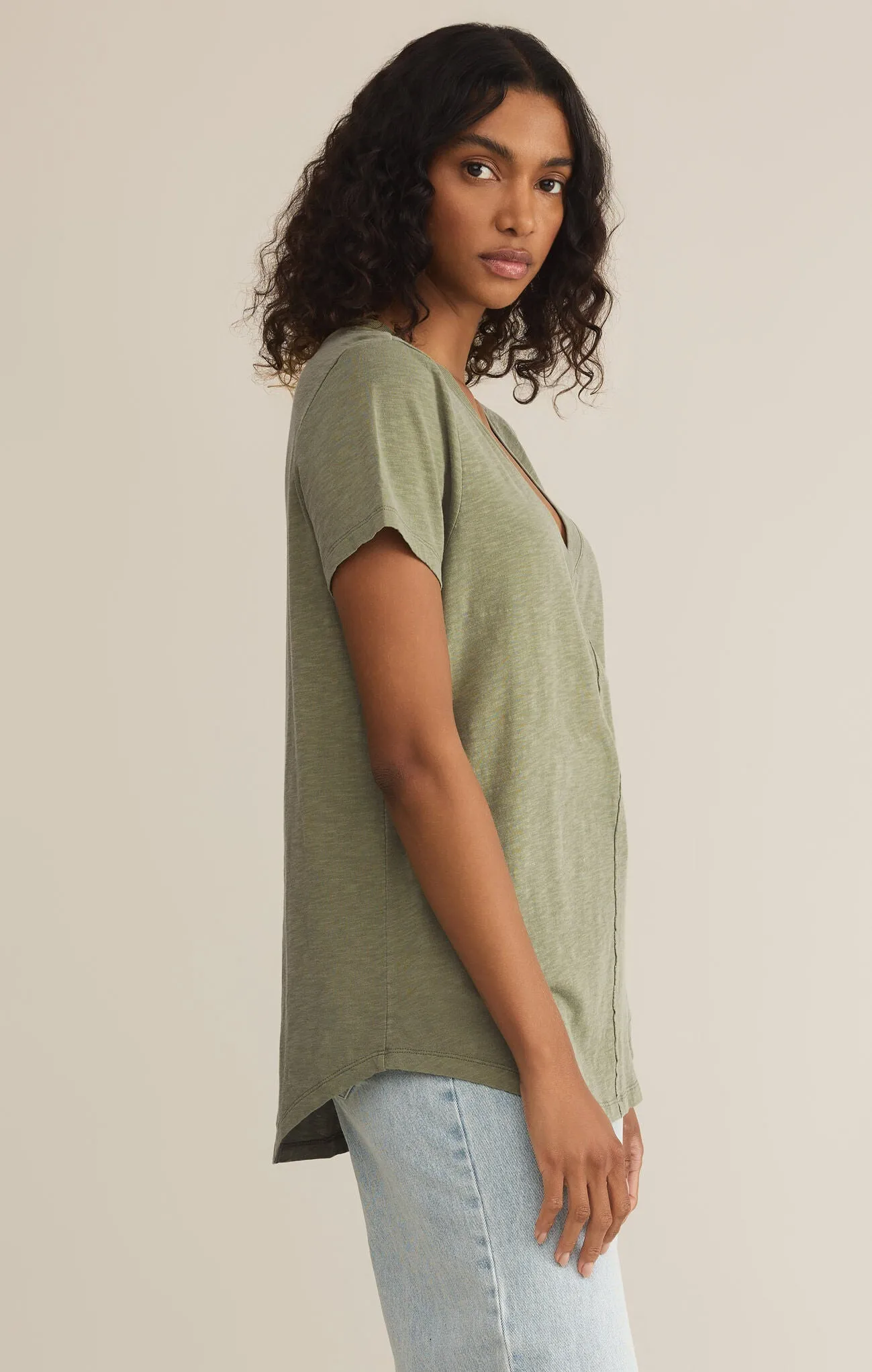 The Asher V-Neck Tee