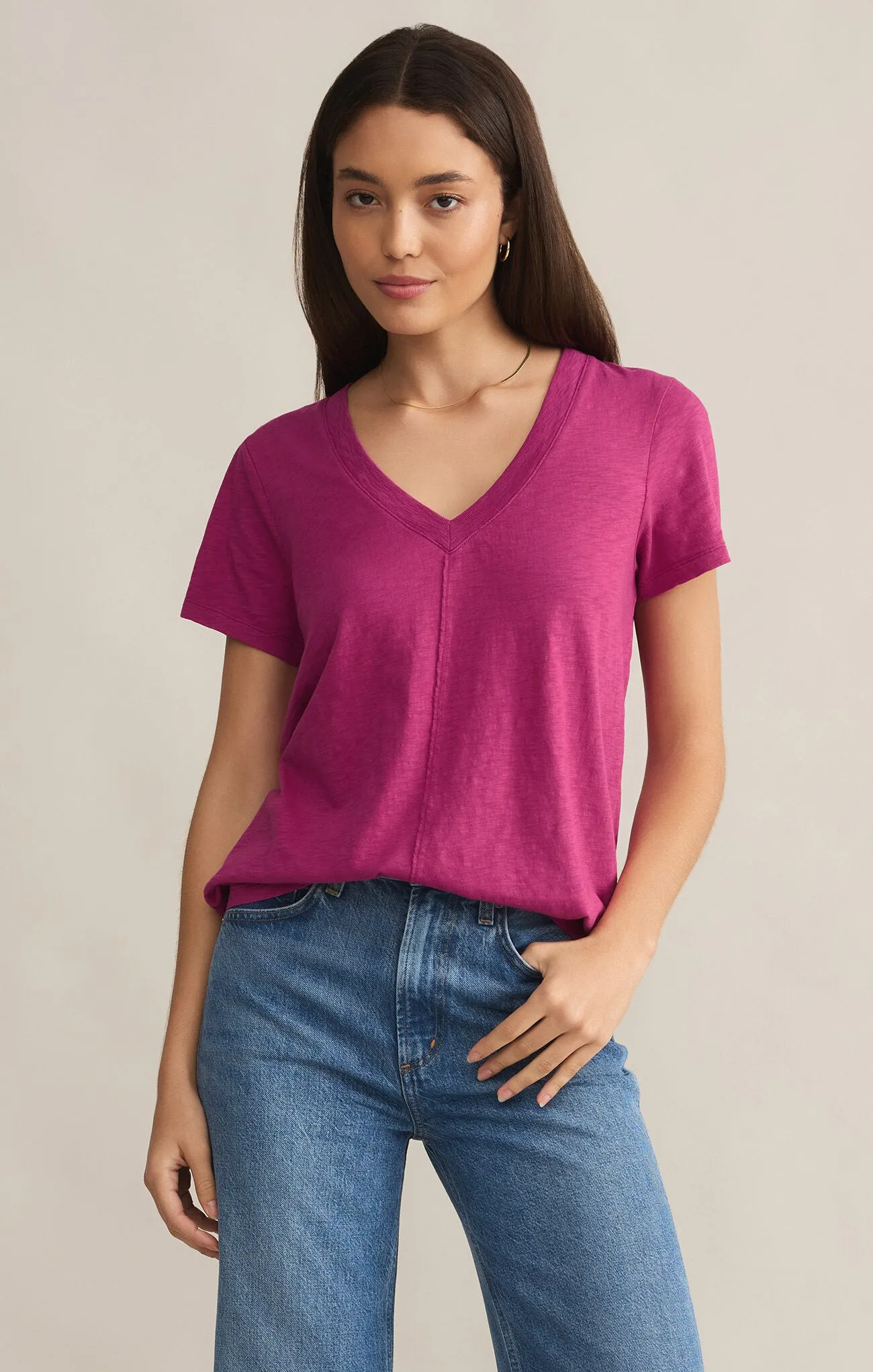 The Asher V-Neck Tee