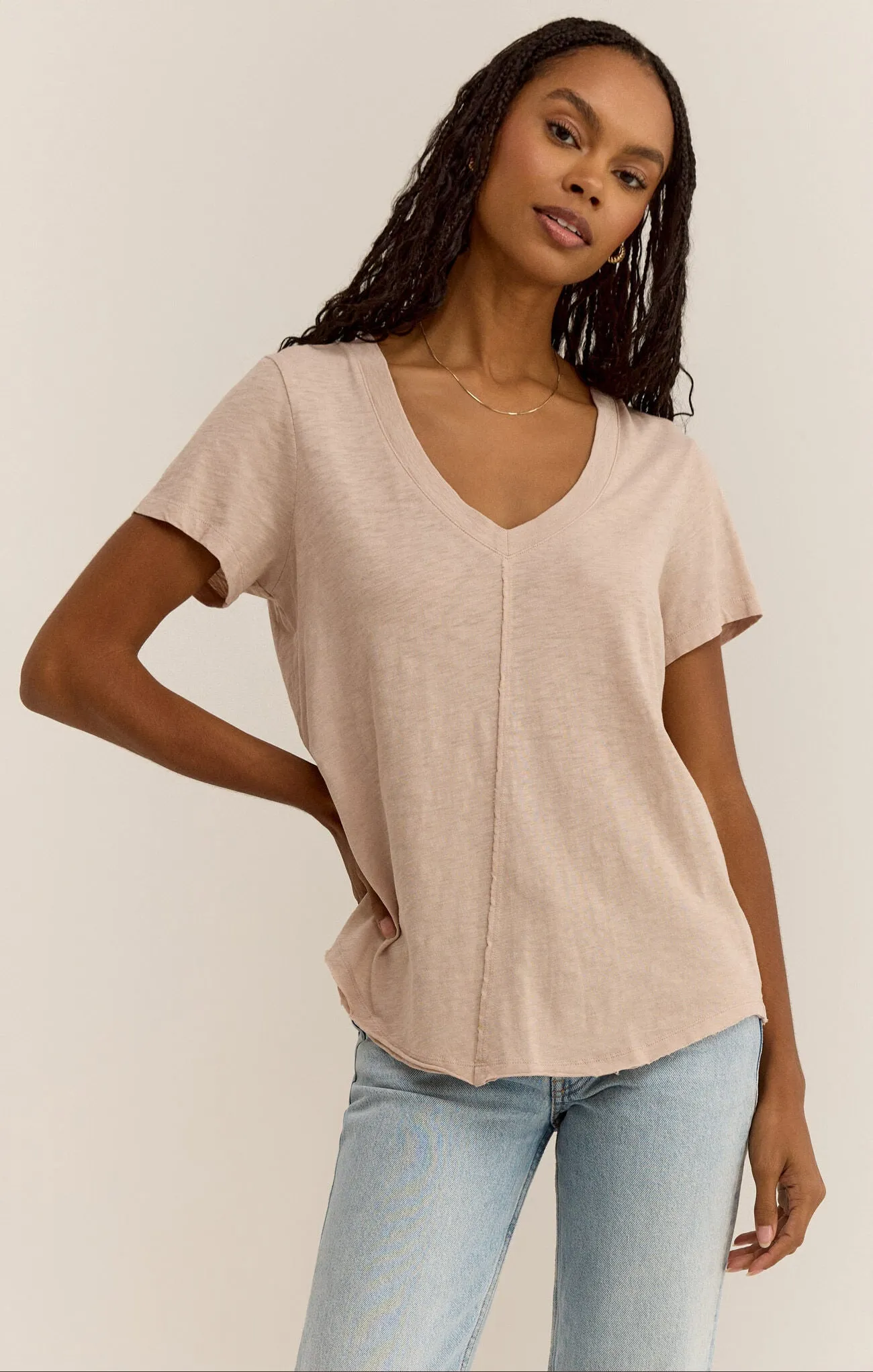 The Asher V-Neck Tee