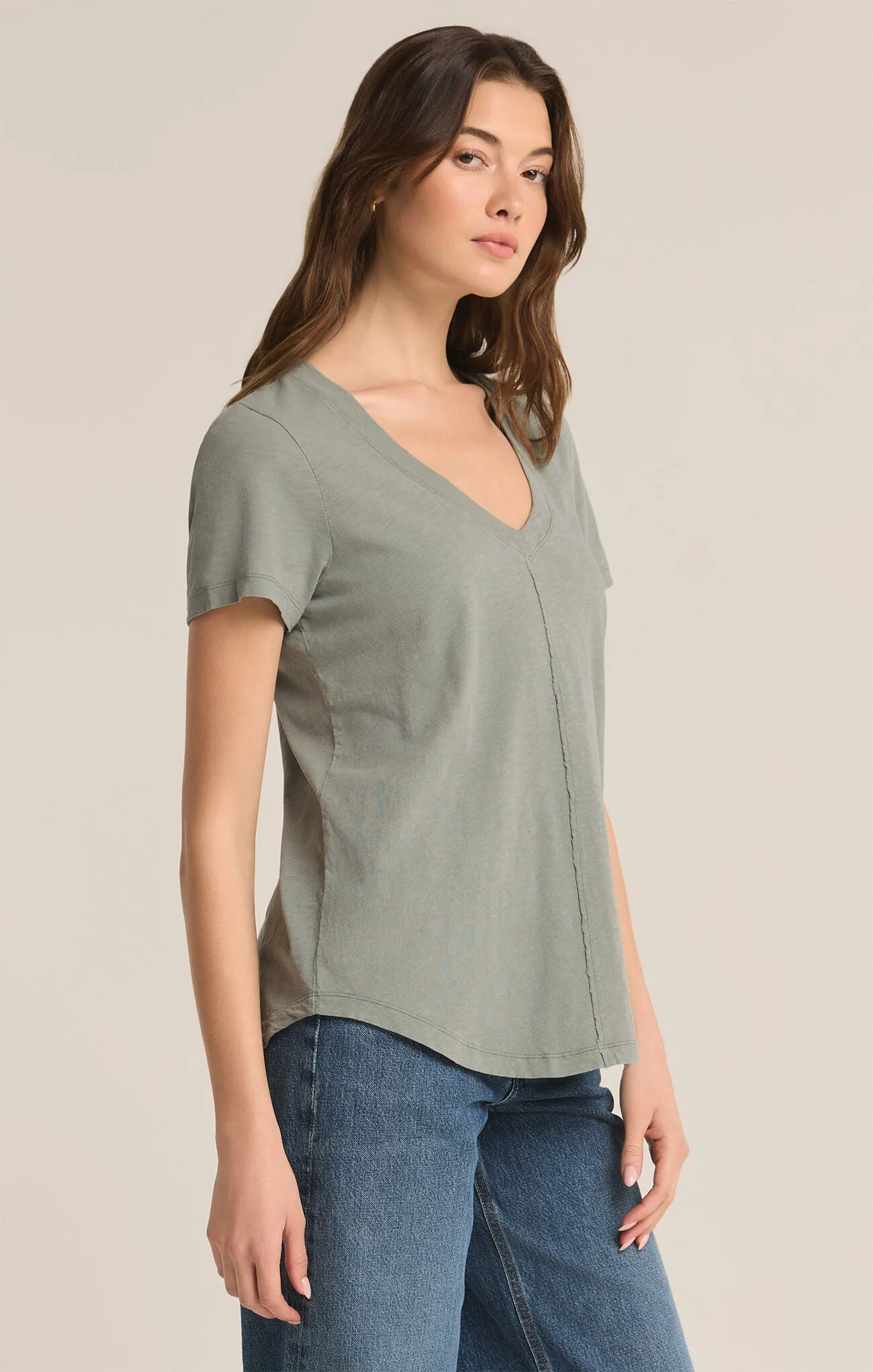 The Asher V-Neck Tee