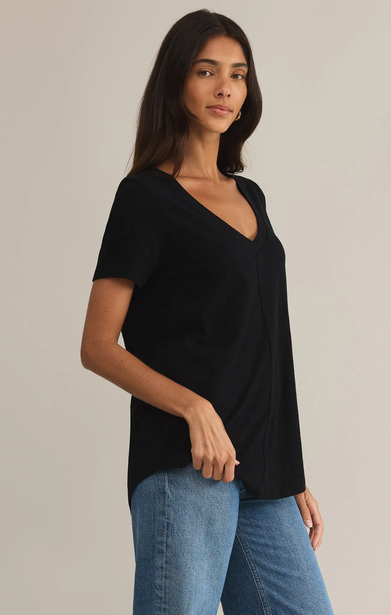 The Asher V-Neck Tee