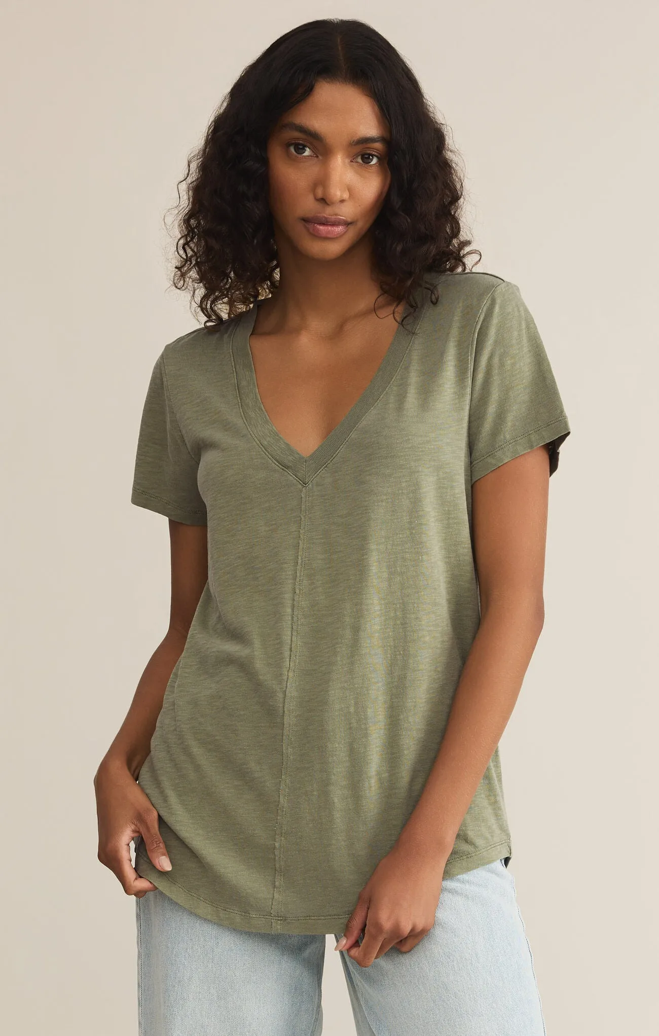 The Asher V-Neck Tee