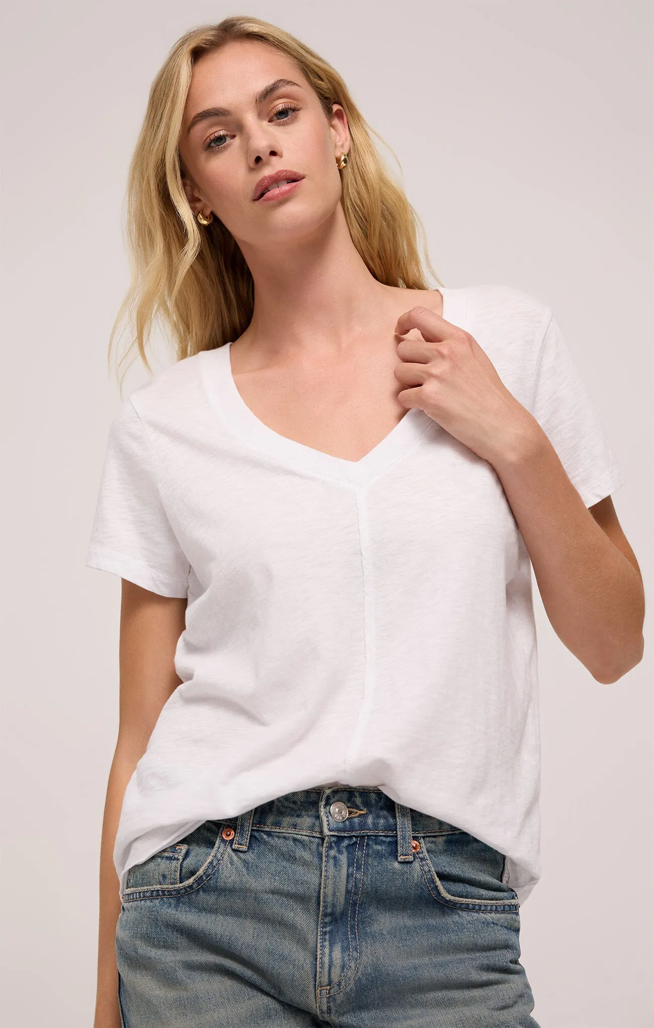 The Asher V-Neck Tee