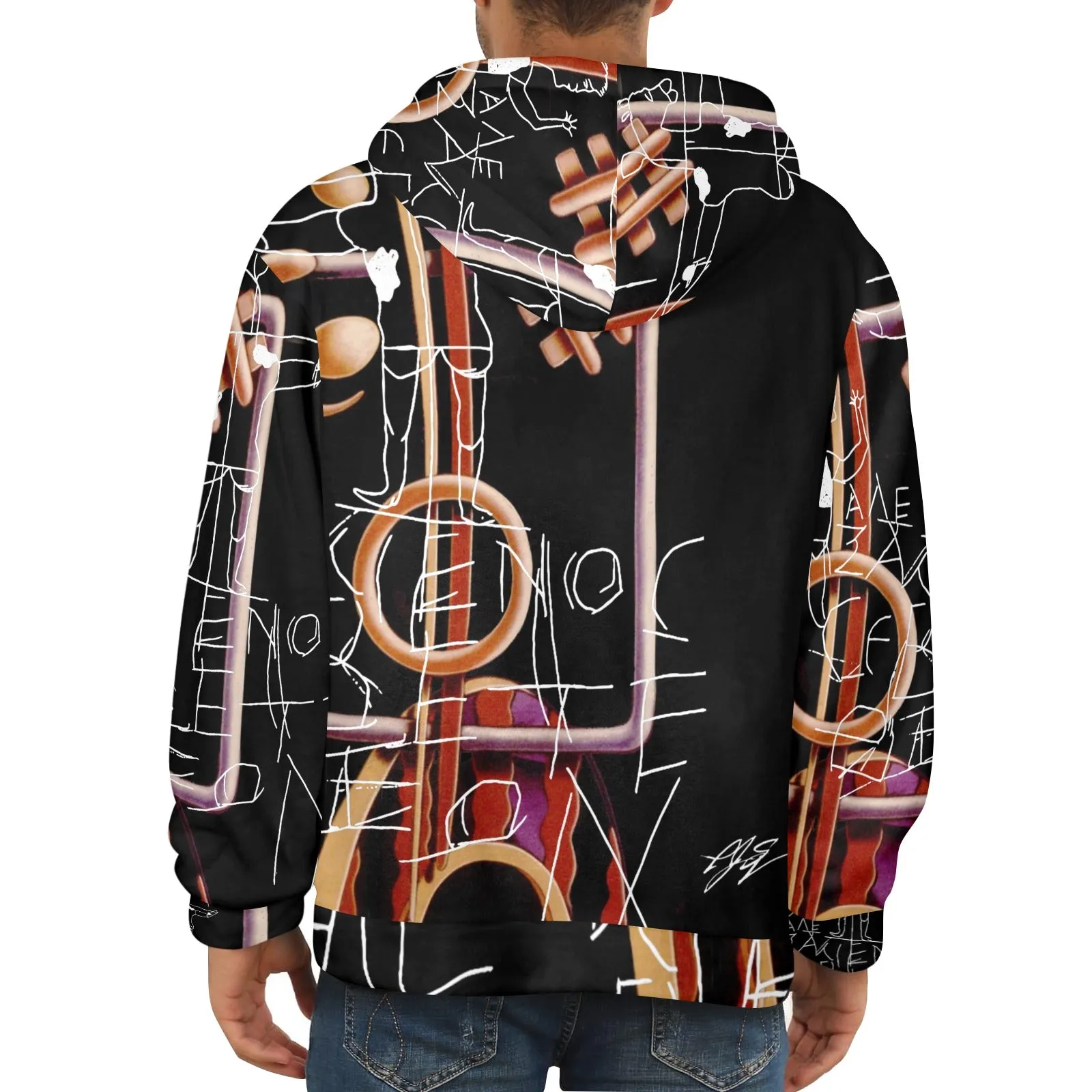 The Musician Men's Flannel Hoodie