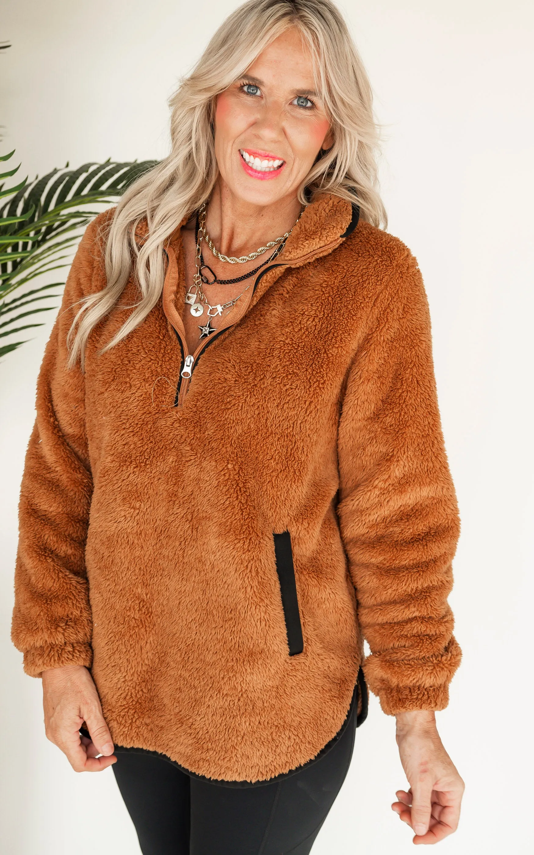 The Teddy Sherpa Pullover by Salty Wave **DEAL-FINAL SALE
