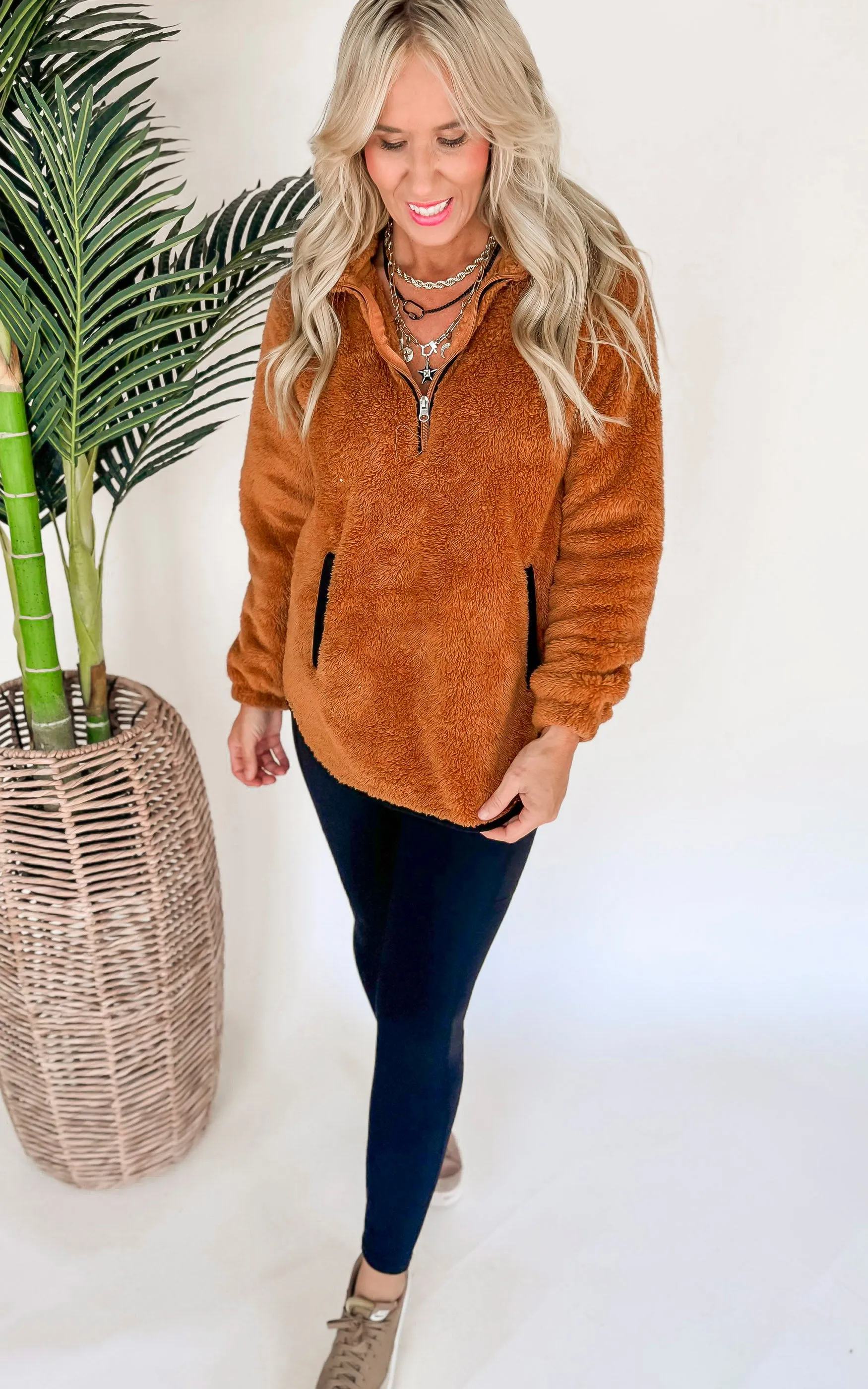 The Teddy Sherpa Pullover by Salty Wave **DEAL-FINAL SALE