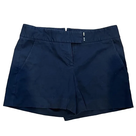 Theory Navy mini trouser shorts size 2