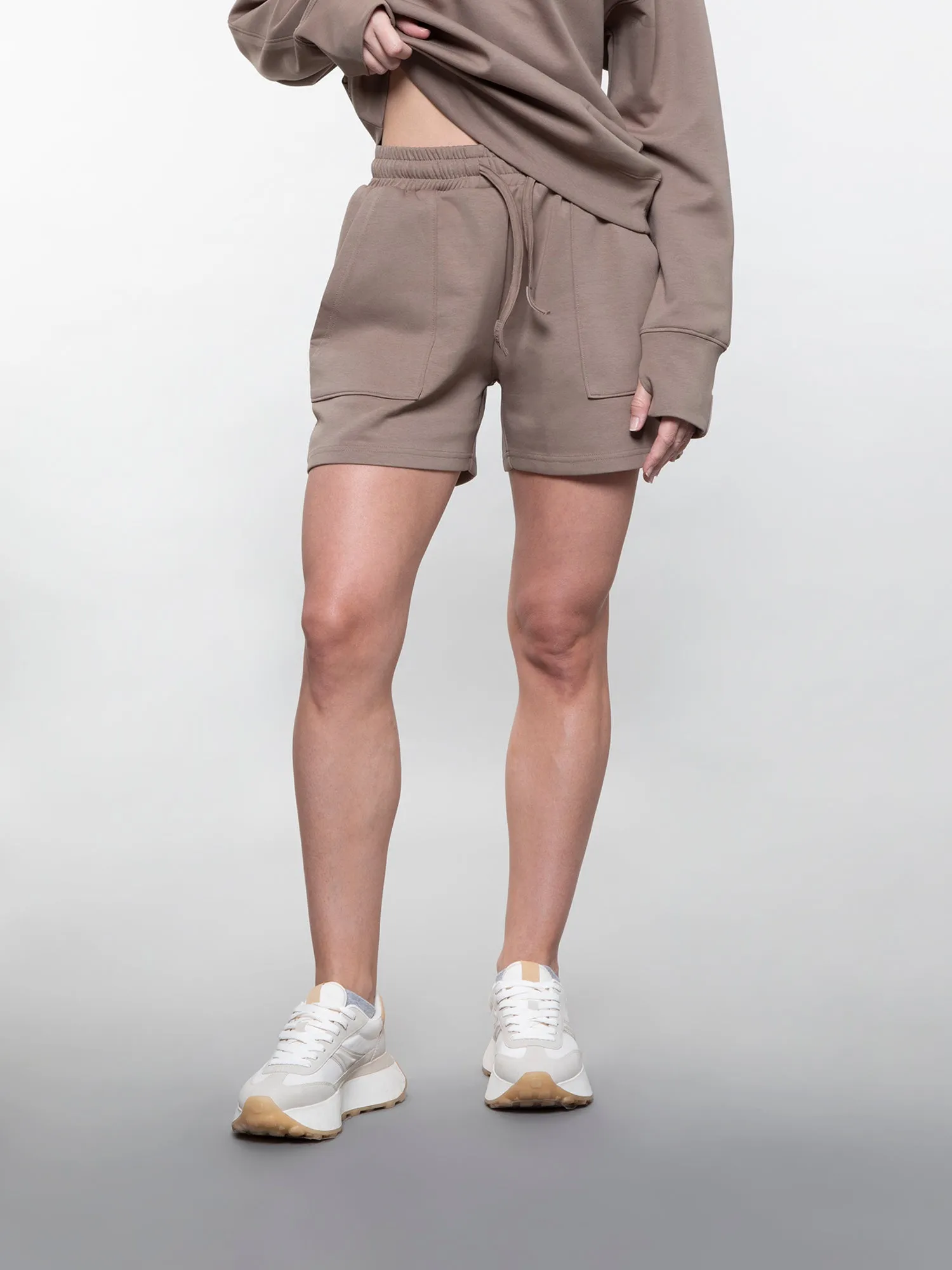 Three pocket sweatshorts