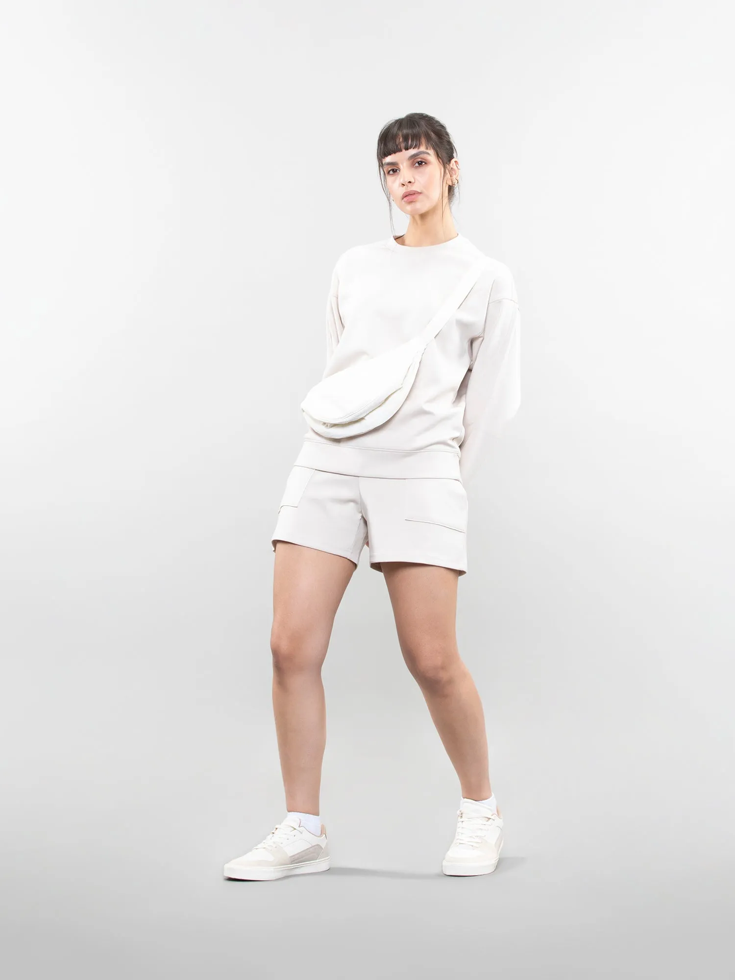 Three pocket sweatshorts