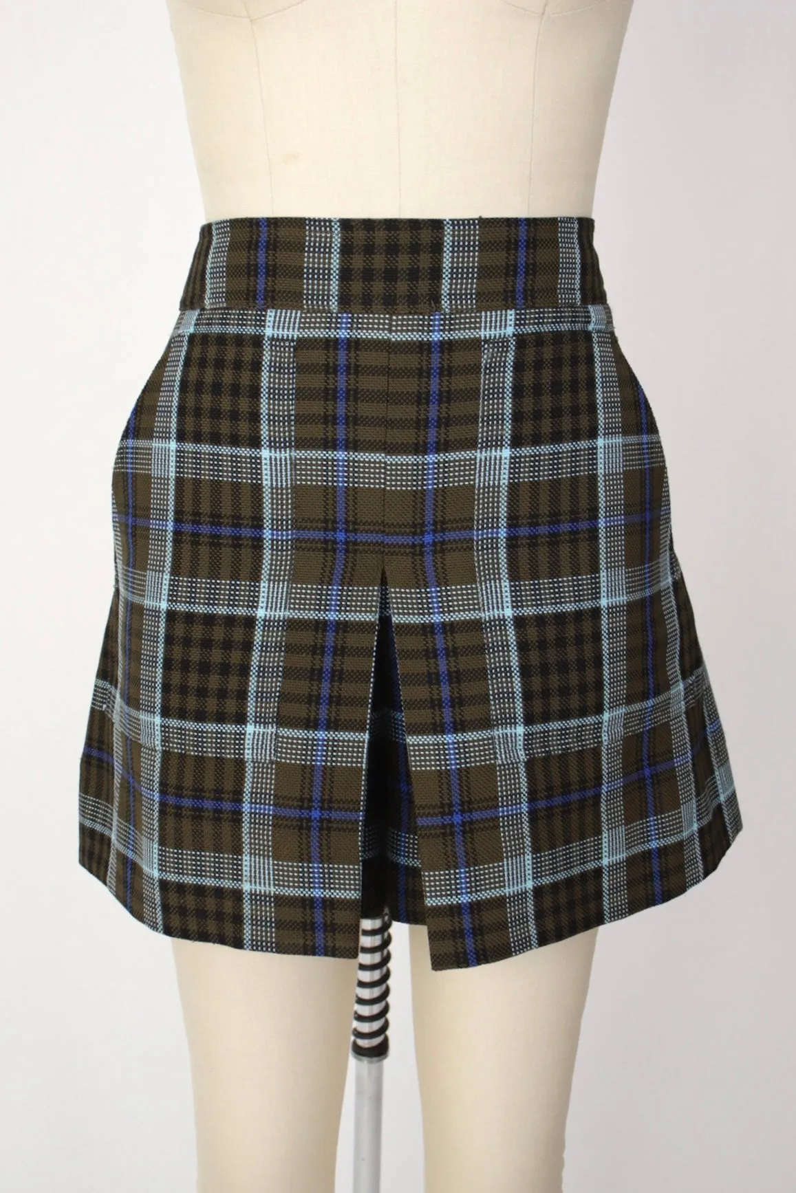 Tibi Plaid Workman Jacket & Short Set