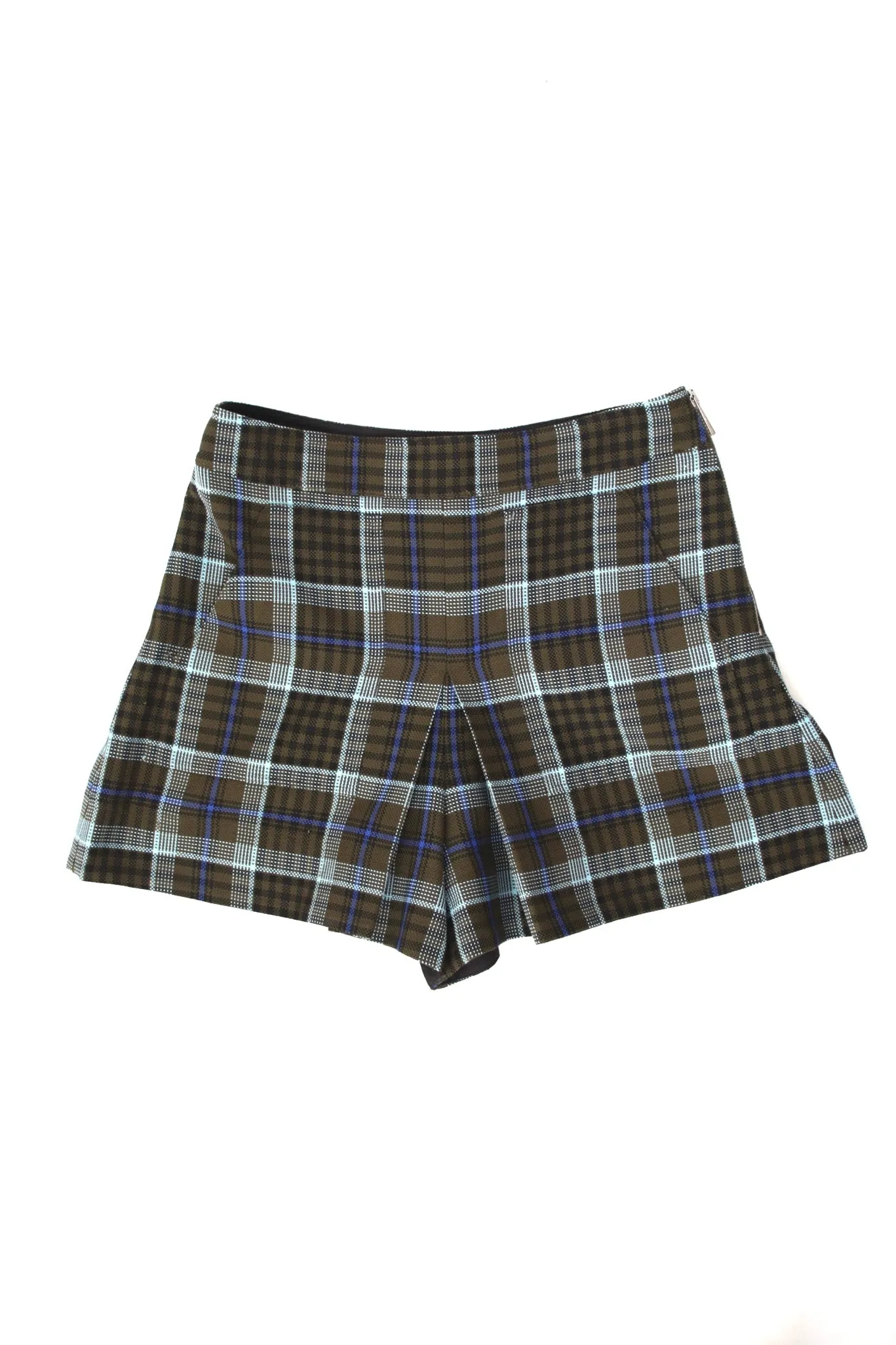Tibi Plaid Workman Jacket & Short Set