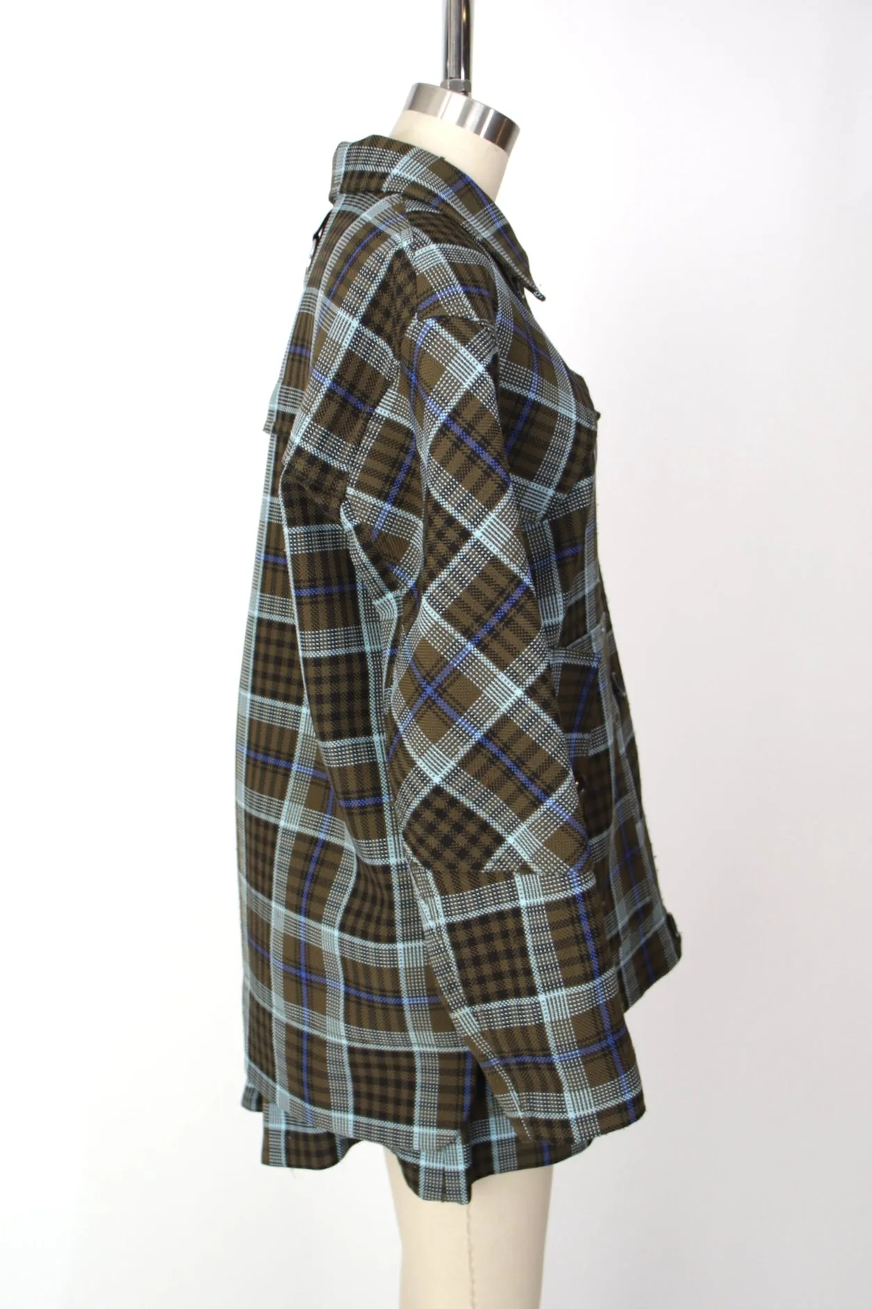 Tibi Plaid Workman Jacket & Short Set
