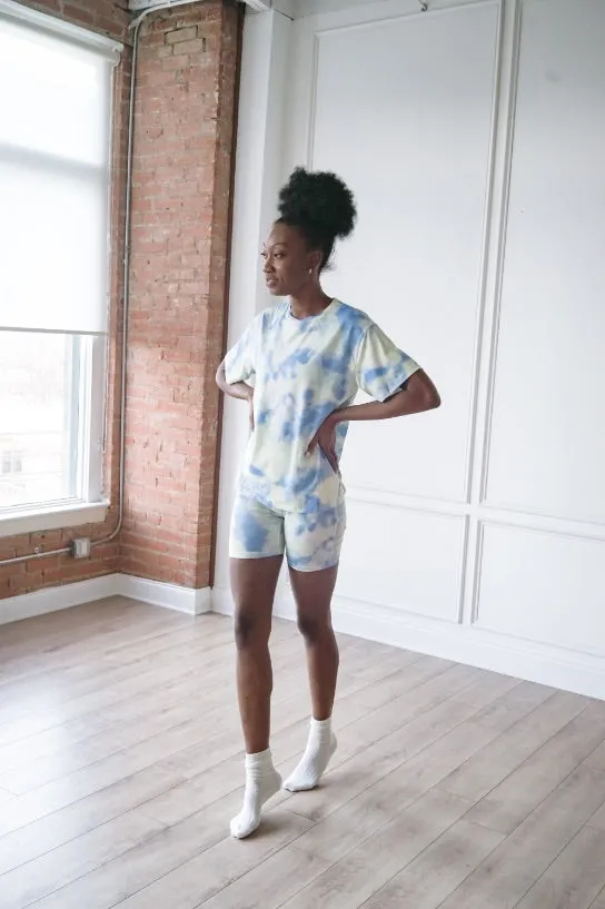 Tie-Dye Tee & Shorts Set