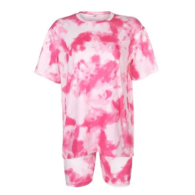 Tie-Dye Tee & Shorts Set
