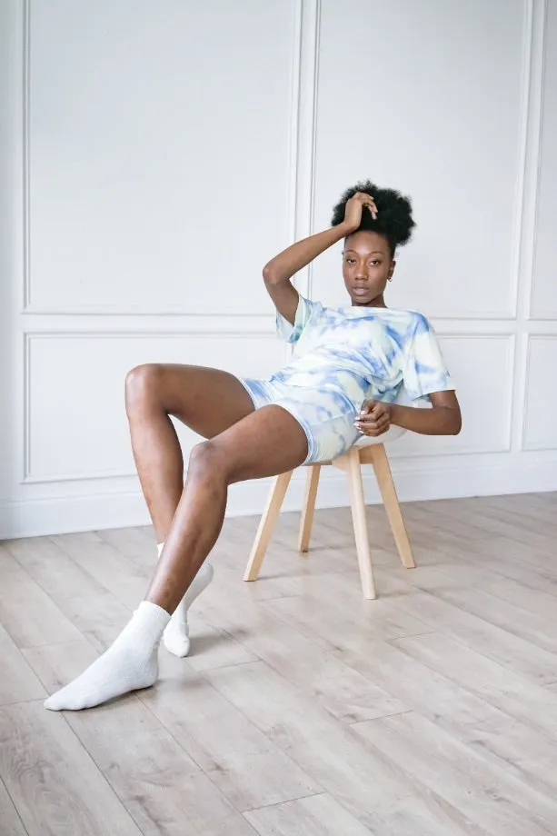 Tie-Dye Tee & Shorts Set