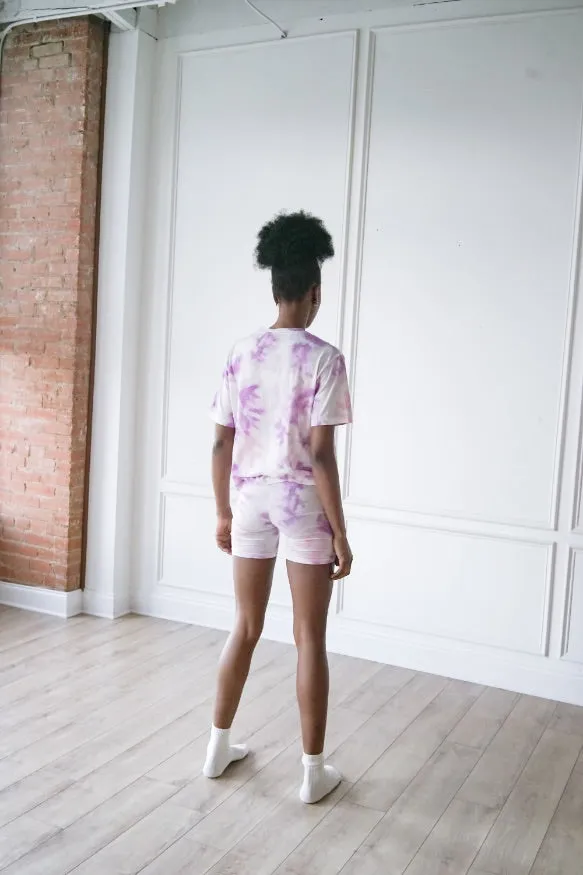 Tie-Dye Tee & Shorts Set