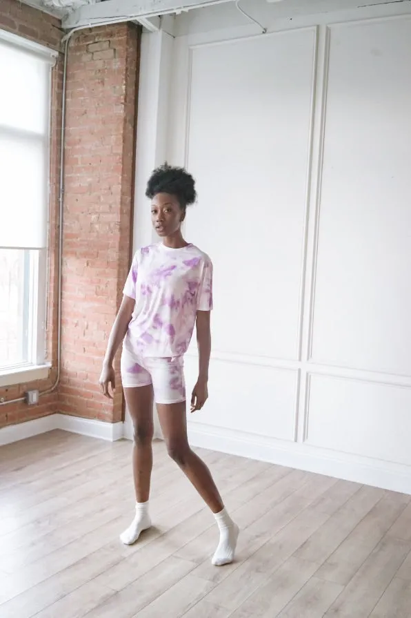 Tie-Dye Tee & Shorts Set