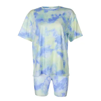 Tie-Dye Tee & Shorts Set