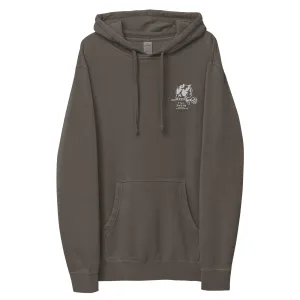 Till death Unisex pigment-dyed hoodie