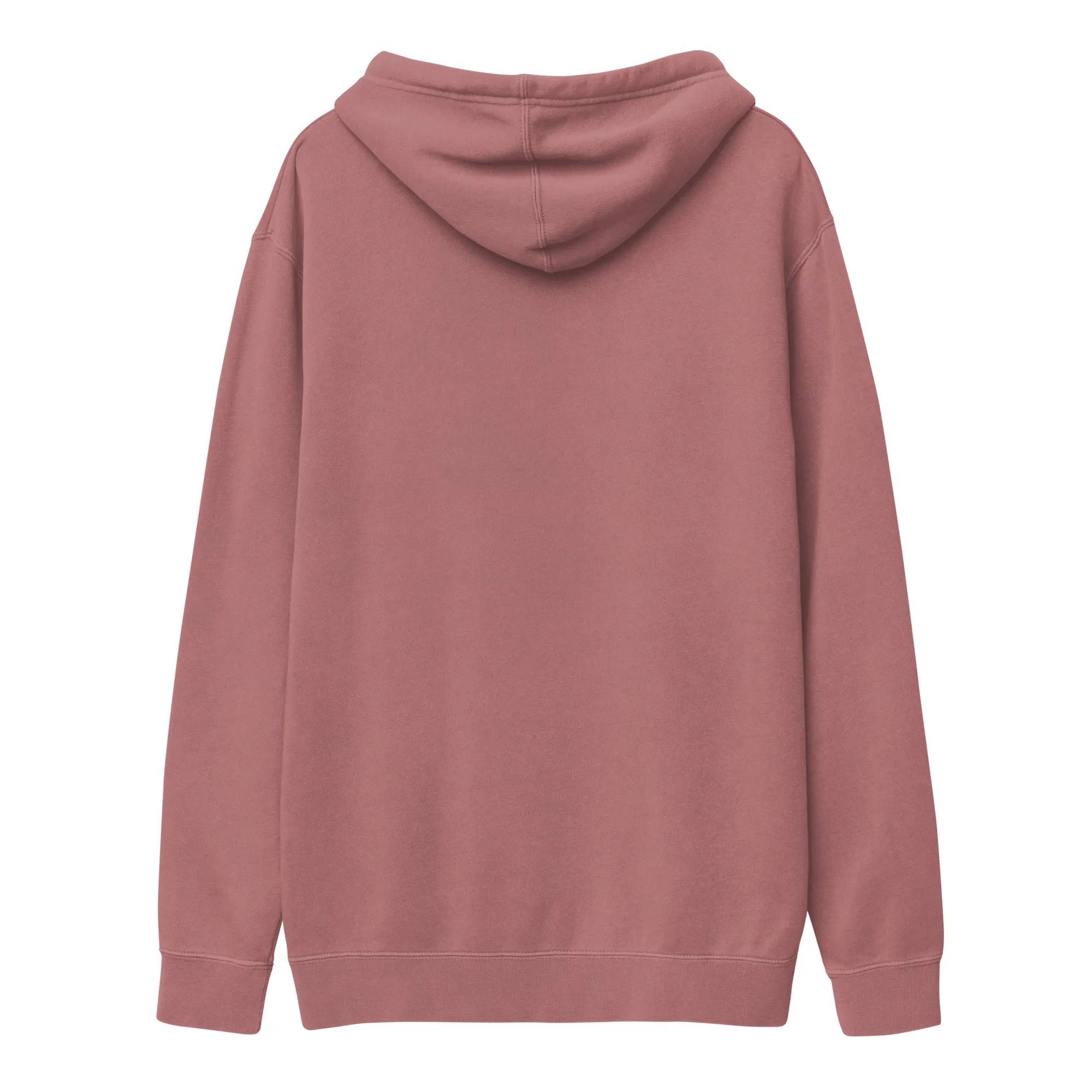 Till death Unisex pigment-dyed hoodie