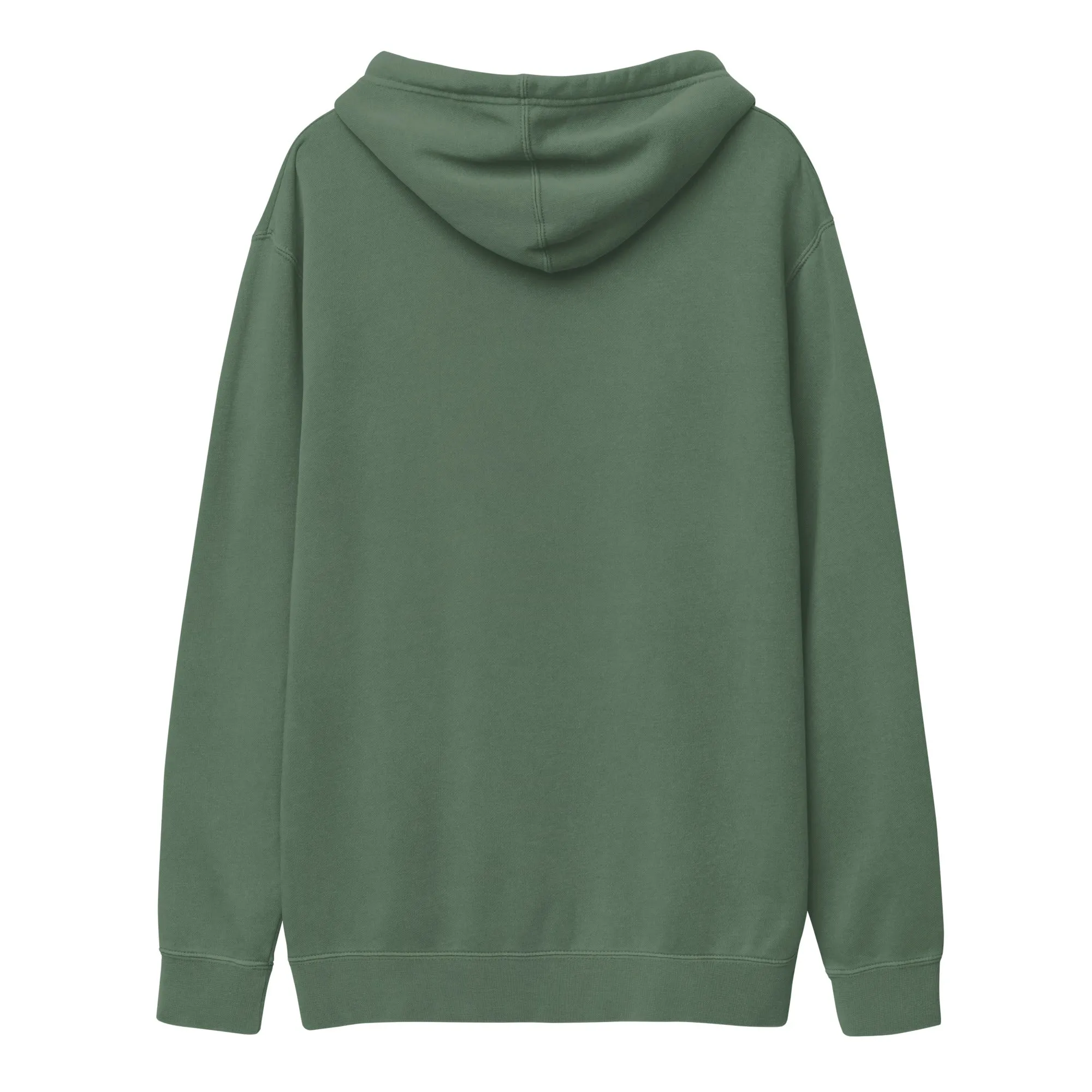 Till death Unisex pigment-dyed hoodie