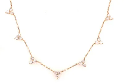 Triple Peak Necklace