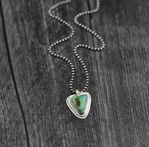 Turquoise Layered Sterling Necklace #7